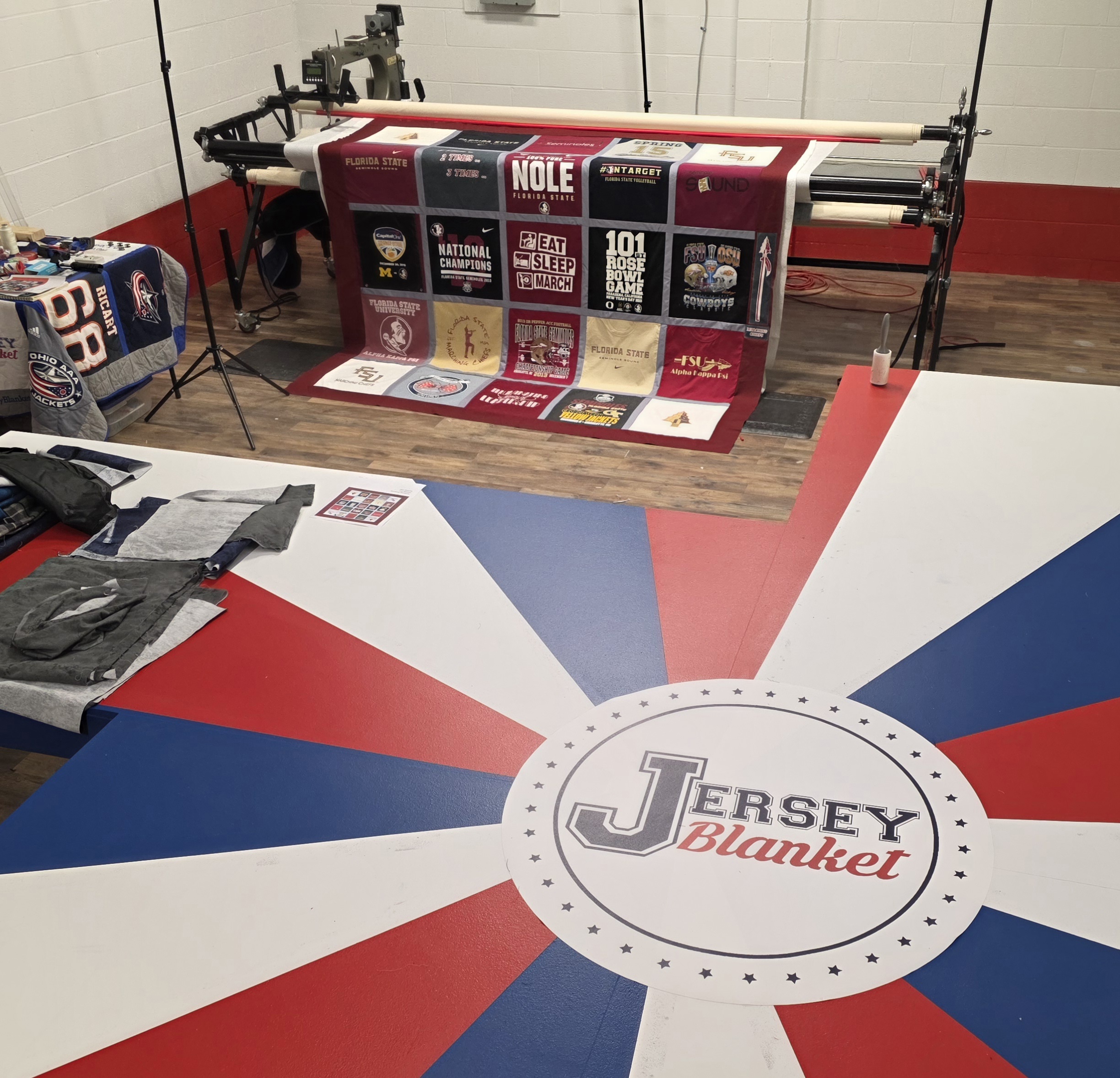 Stitch Arena overhead view